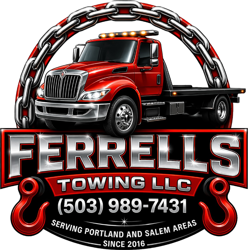 Ferrell's Towing logo